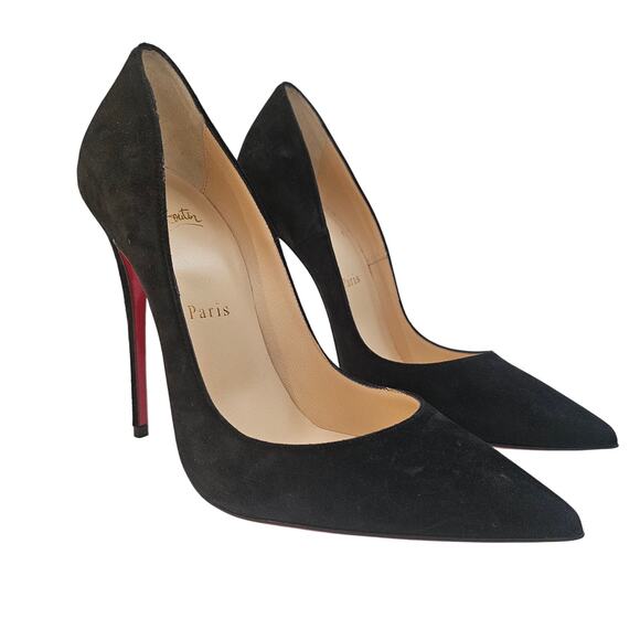 Christian Louboutin Shoes - Christian Louboutin Women's Pigalle Follies Pumps Suede 100 EU 37 / US 7